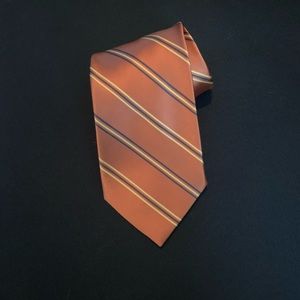 Pretty in pink tie from Roundtree & York.